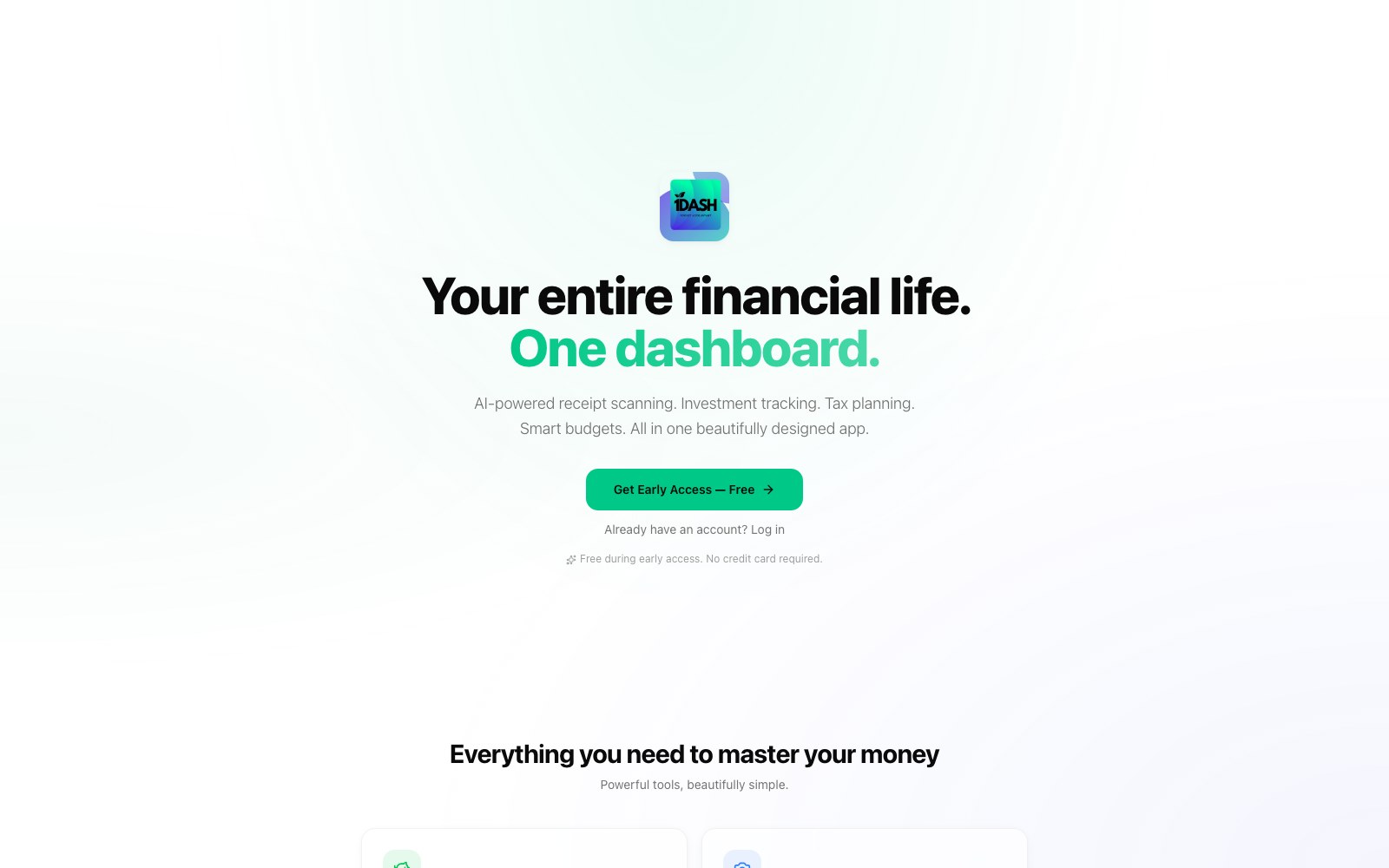 1Dash — screenshot